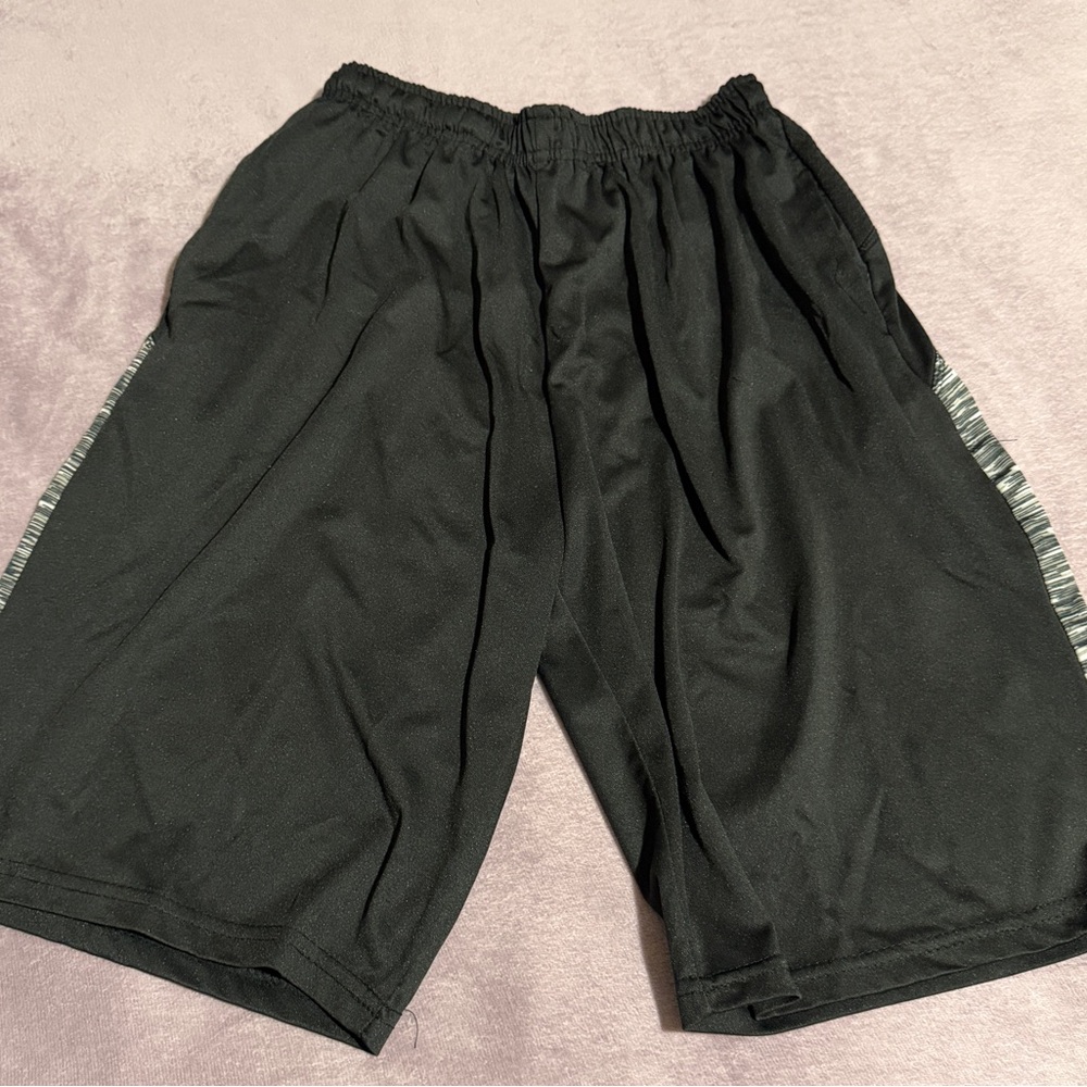 Game Time Black Athletic Shorts